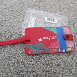 SEXY HAIR Tropical Luggage Tag with Clear Info Window